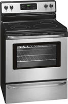 Frigidaire - 30" Self-Cleaning Freestanding Electric Range - Stainless-Steel